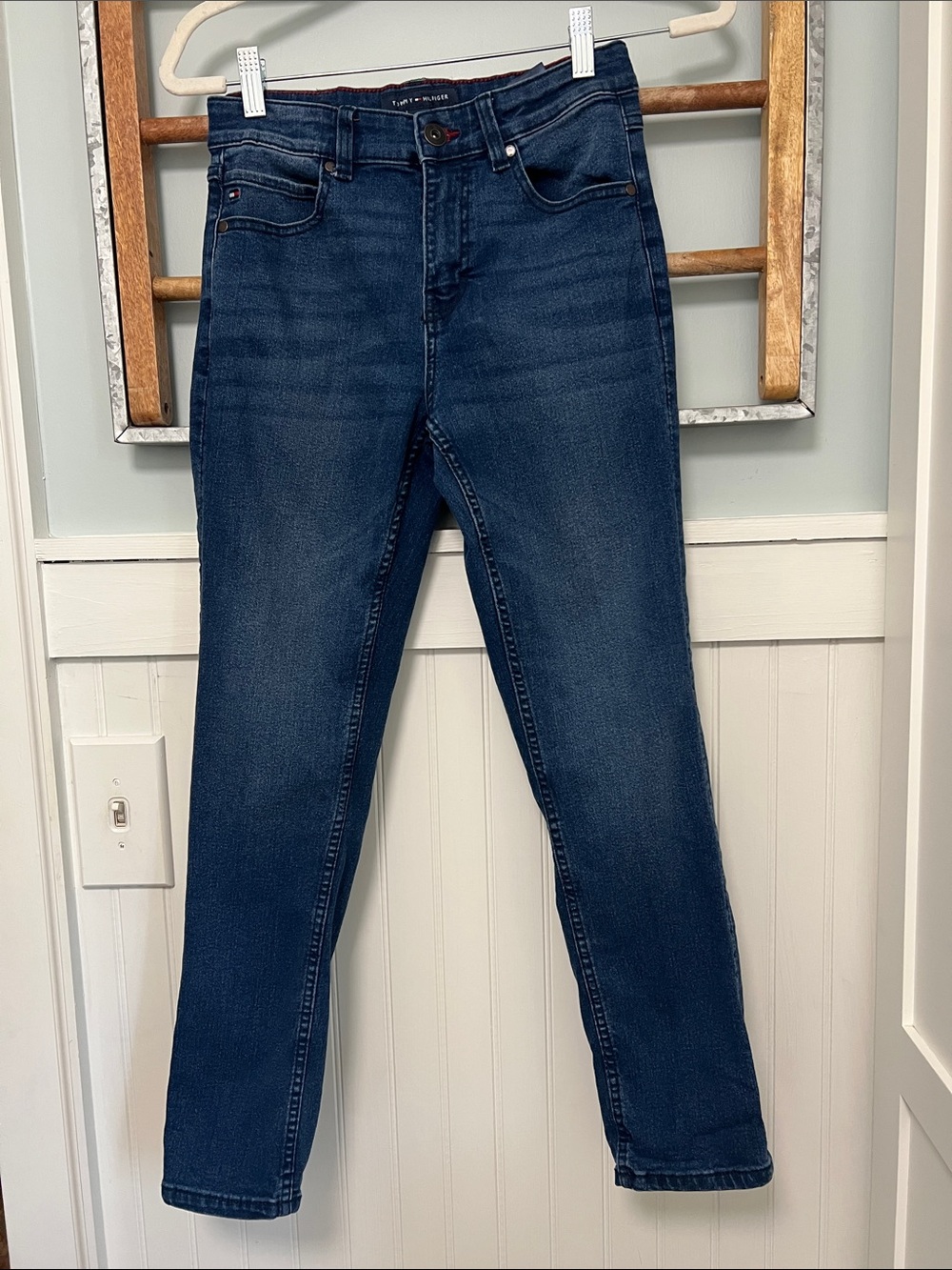 Tommy Hilfiger Boys jeans size 12 stretch straight denim